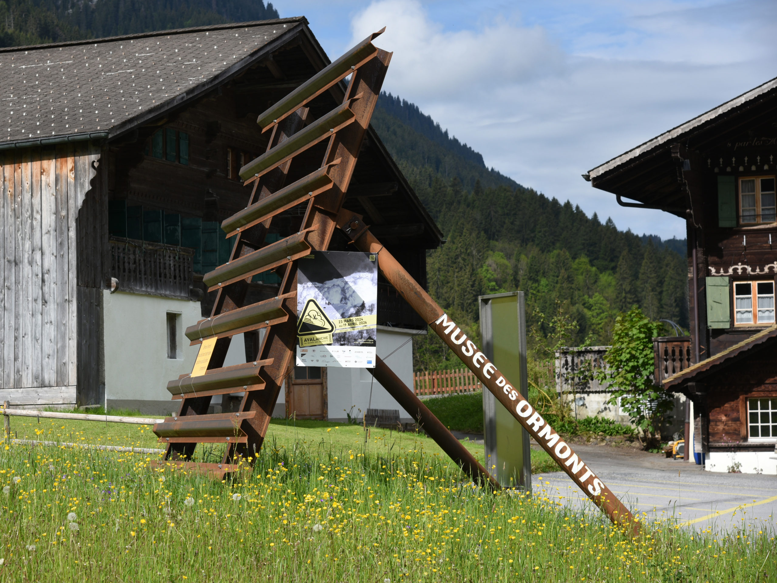 Neige et avalanches aux Ormonts