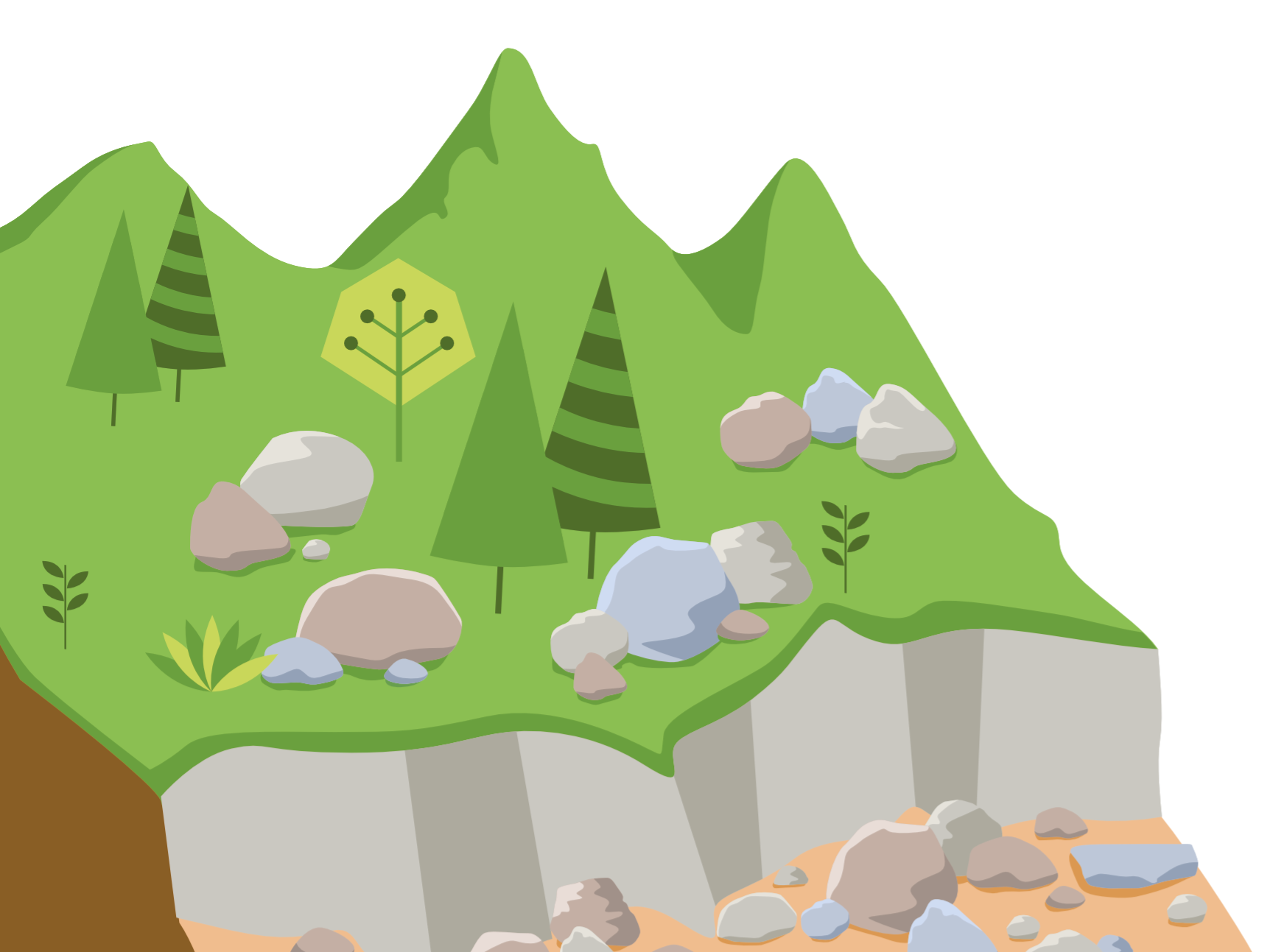 Vue d’ensemble des risques liés aux dangers naturels