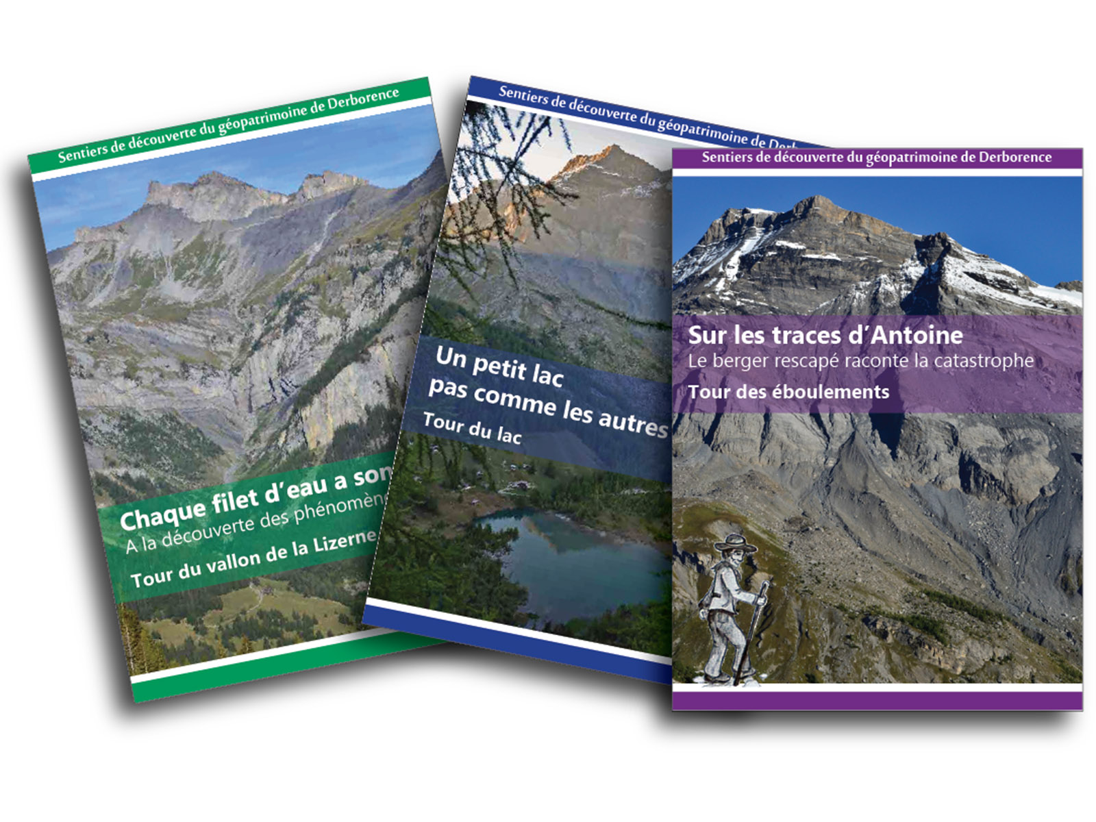 Trois sentiers à thème à Derborence