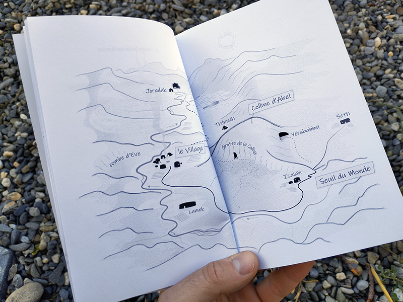 Carte d’un monde imaginaire