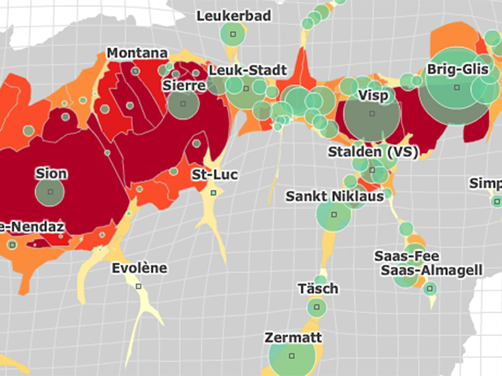 Traduction de l&rsquo;eAtlas du Valais