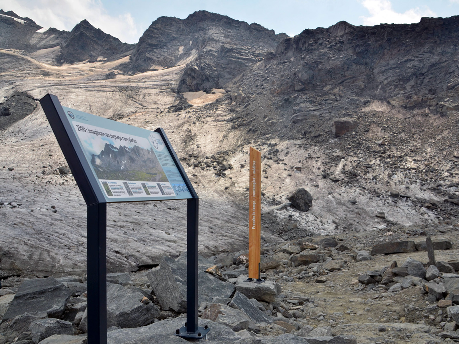 Rencontre avec un glacier